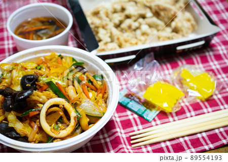 韓国料理 焼ちゃんぽん タンスユク 韓国式酢豚 韓国料理 焼ちゃんぽん タンスユク 韓国式酢豚 89554193