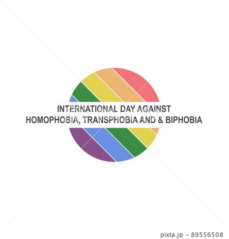 Homophobia, transphobia, and biphobia icon design illustration Homophobia, transphobia, and biphobia icon design illustration 89556508