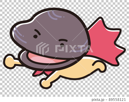 蛤蜊英雄人物插圖 89558121