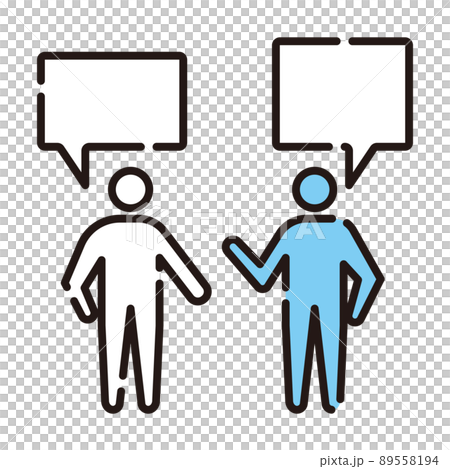 Talk Communication [Business Icon Series] 89558194