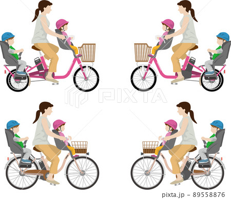 三人乗り　自転車 89558876