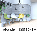 カラフルなプラスチックチェア01 89559430