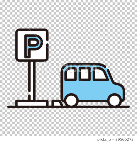 Parking lot [Business icon series] 89560272