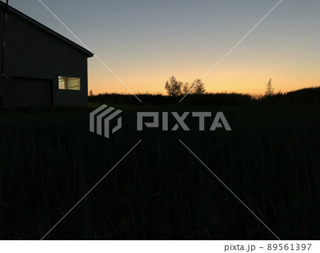 夕陽が沈んだ後 89561397