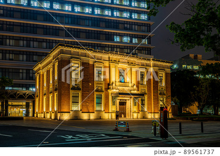 宮崎　宮崎県庁　5号館　国有形文化財　ライトアップ 89561737