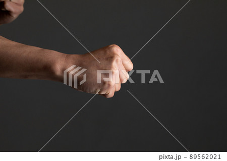 男性の拳　Male fist 89562021