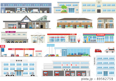 建物色々セット 89562759
