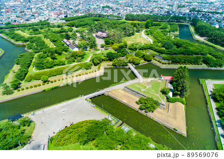 北海道函館市　五稜郭　～五稜郭タワーから～ 89569076