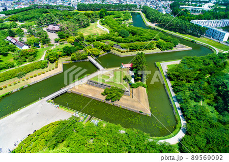 北海道函館市 五稜郭 ~五稜郭タワーから~ 北海道函館市 五稜郭 ~五稜郭タワーから~ 89569092