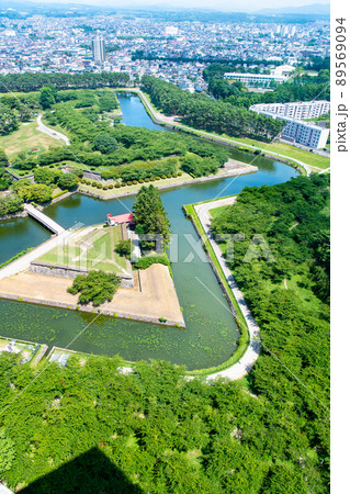 北海道函館市　五稜郭　～五稜郭タワーから～ 89569094