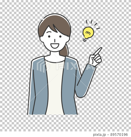 Business woman who inspires ideas Business woman who inspires ideas 89570196