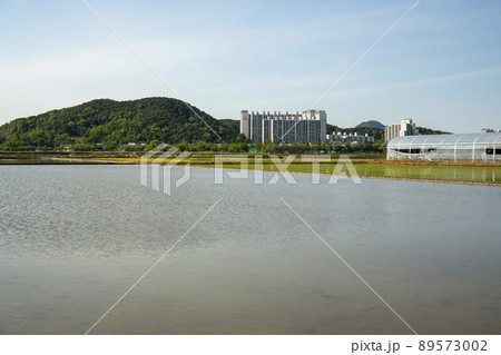 風景 山 農業 89573002