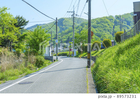 妙見口駅から妙見山までのハイキングコース 花折街道 妙見口駅から妙見山までのハイキングコース 花折街道 89573231