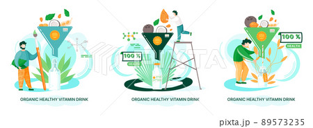 Organic healthy vitamin drink plant based vegan nuts milk. Vegetarian product of alternative metaphor 89573235