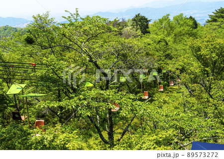 大阪 妙見の森リフト(2022年初夏 新緑の季節) 大阪 妙見の森リフト(2022年初夏 新緑の季節) 89573272