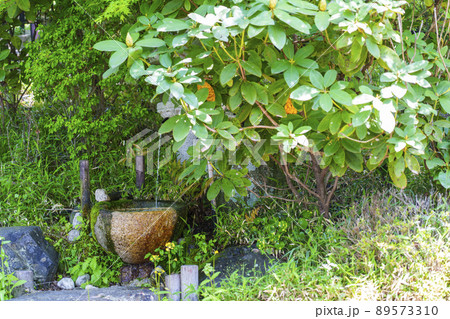 妙見の森ケーブル 山上駅 山上の足湯付近 妙見の森ケーブル 山上駅 山上の足湯付近 89573310