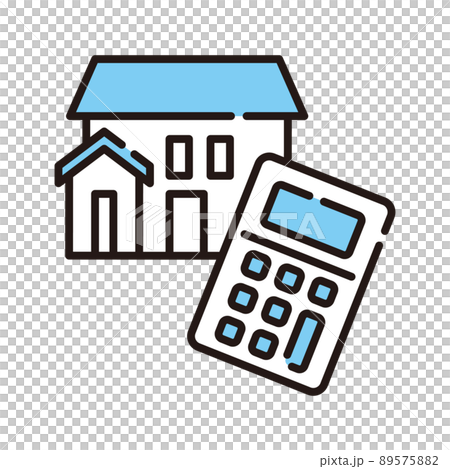 家　予算【ビジネス・アイコンシリーズ】 89575882