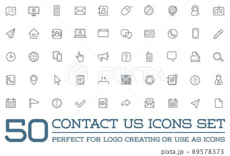 Set of Contact us Service Elements and Assistance Support can be used as Logo or Icon in premium quality Set of Contact us Service Elements and Assistance Support can be used as Logo or Icon in premium quality 89578373