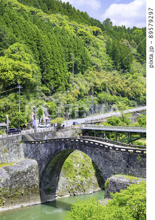 熊本県美里町のシンボル 霊台橋 89579297