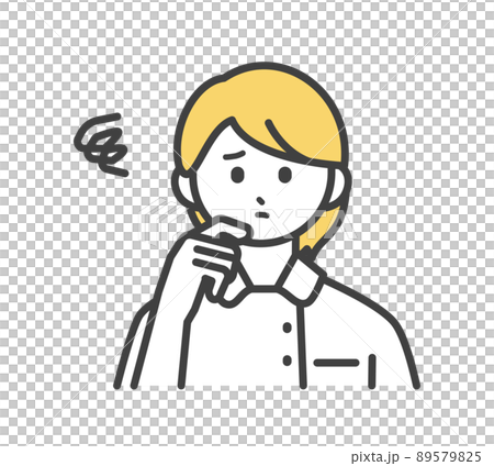 医療従事者の表情とジェスチャーのイラスト素材 医療従事者の表情とジェスチャーのイラスト素材 89579825