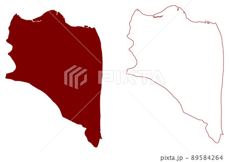 Thorney island (United Kingdom of Great Britain and Northern Ireland, England, West Sussex) map vector illustration, scribble sketch Isle of Thorney map Thorney island (United Kingdom of Great Britain and Northern Ireland, England, West Sussex) map vector illustration, scribble sketch Isle of Thorney map 89584264