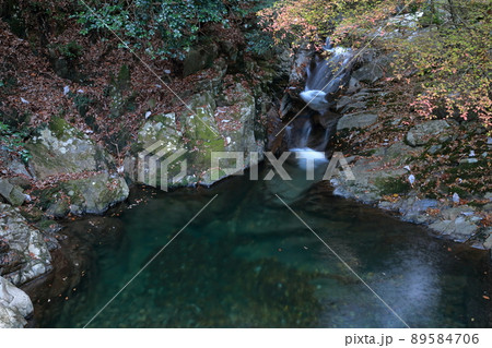 おきな淵(くらがり渓谷、闇苅渓谷 愛知県 岡崎市) おきな淵(くらがり渓谷、闇苅渓谷 愛知県 岡崎市) 89584706