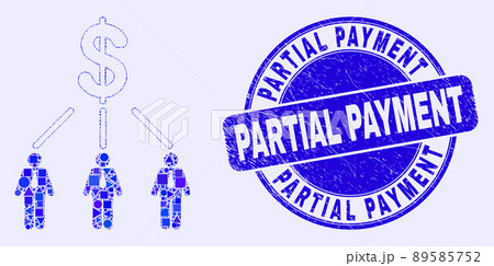 Blue Distress Partial Payment Seal and Dollar Managers Links Mosaic Blue Distress Partial Payment Seal and Dollar Managers Links Mosaic 89585752