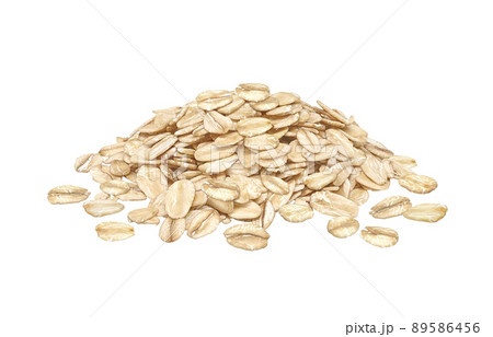 オートミール オーツ麦 イラスト リアル 89586456