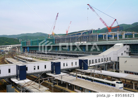 北陸新幹線工事 敦賀市 敦賀駅 北陸新幹線工事 敦賀市 敦賀駅 89586825