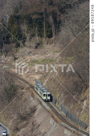 飯山線 戸狩野沢温泉ー上境 JR東日本 キハ100系(長野) 飯山線 戸狩野沢温泉ー上境 JR東日本 キハ100系(長野) 89587248