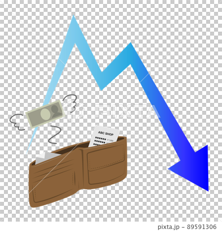 Empty wallet 3 ・ Arrow descent Empty wallet 3 ・ Arrow descent 89591306
