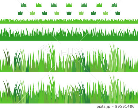 草のイラストセット 89591486
