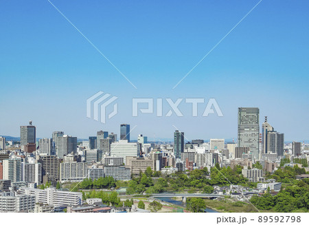 仙台市全景　青葉城址より仙台市全景 89592798