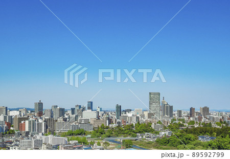 仙台市全景　青葉城址より仙台市全景 89592799