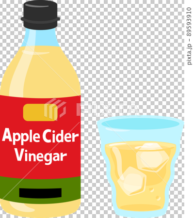 蘋果醋和玻璃 89593910