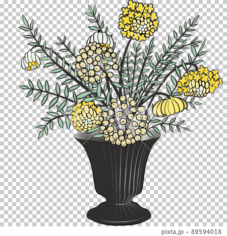 Flower illustrations, cut flowers, flowers in vases, mitsumata, fresh flowers Flower illustrations, cut flowers, flowers in vases, mitsumata, fresh flowers 89594018