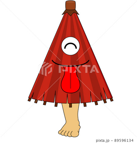 唐傘お化けのイラスト 89596134