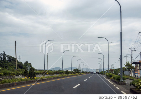 風景 道 道路 89597762