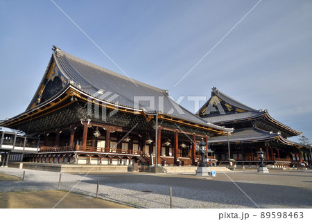 東本願寺(阿弥陀堂[左]・御影堂[右])　【 京都府京都市下京区】 89598463