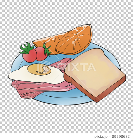 朝ごはん　プレート単品 89598682