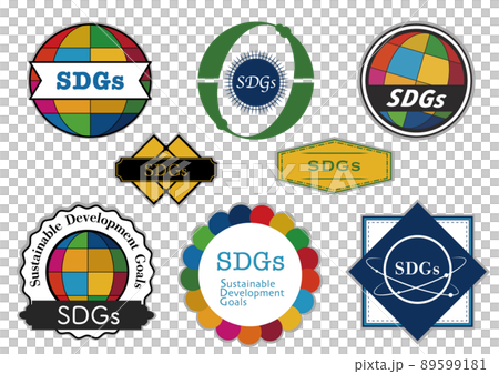 SDGs vintage style logo SDGs vintage style logo 89599181