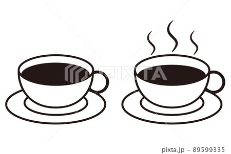 ブラックコーヒー モノクロ ブラックコーヒー モノクロ 89599335