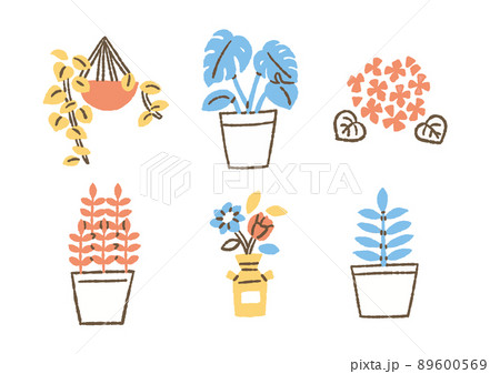 植物のセット_色 89600569