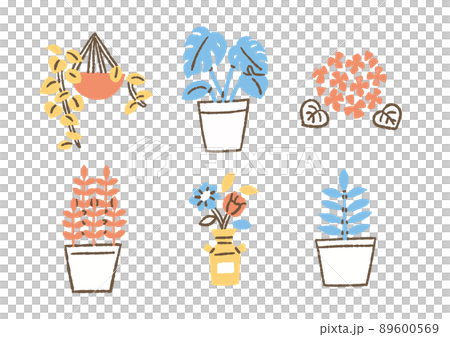 植物のセット_色 89600569