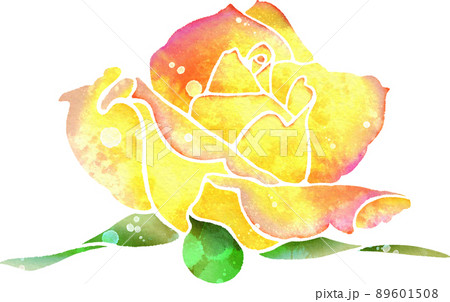 薔薇のイラスト素材のイラスト素材