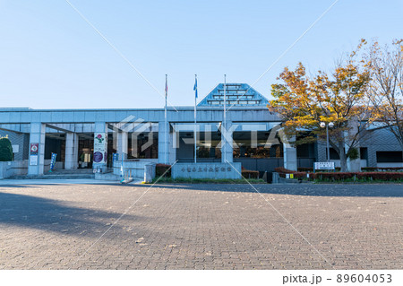 千葉県千葉市　快晴の千葉県立中央博物館 89604053