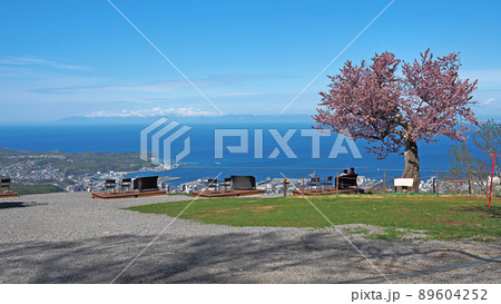 小樽　天狗山　天狗桜展望台のTENGUUテラス（テングーテラス） 89604252