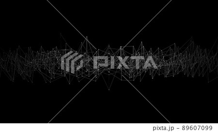 3d abstract sound wave background. Digital technology waveform on empty backdrop. Science, big data, network concept 3d abstract sound wave background. Digital technology waveform on empty backdrop. Science, big data, network concept 89607099