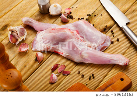 Raw hogget shoulders with seasonings Raw hogget shoulders with seasonings 89613162