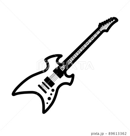 Electric Guitar Icon 89613362